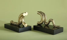 Load image into Gallery viewer, VALIAN SNAKE BOOKENDS (SET OF 2)