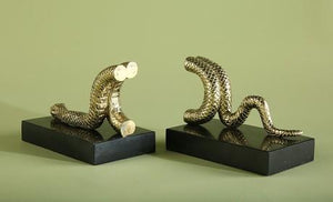 VALIAN SNAKE BOOKENDS (SET OF 2)