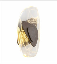 Load image into Gallery viewer, GALENA CRYSTAL WALL SCONCE