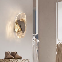 Load image into Gallery viewer, GALENA CRYSTAL WALL SCONCE