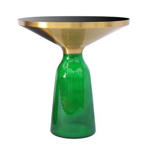 FINO TRANSPARENT BELL COFFEE & SIDE TABLE