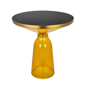 FINO TRANSPARENT BELL COFFEE & SIDE TABLE