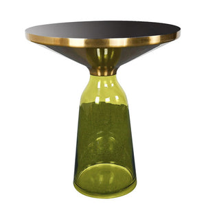 FINO TRANSPARENT BELL COFFEE & SIDE TABLE