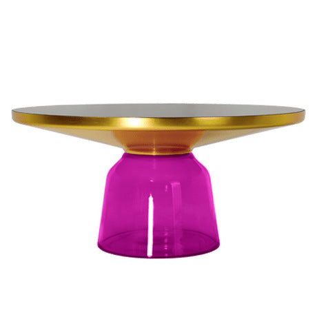 FINO TRANSPARENT BELL COFFEE & SIDE TABLE