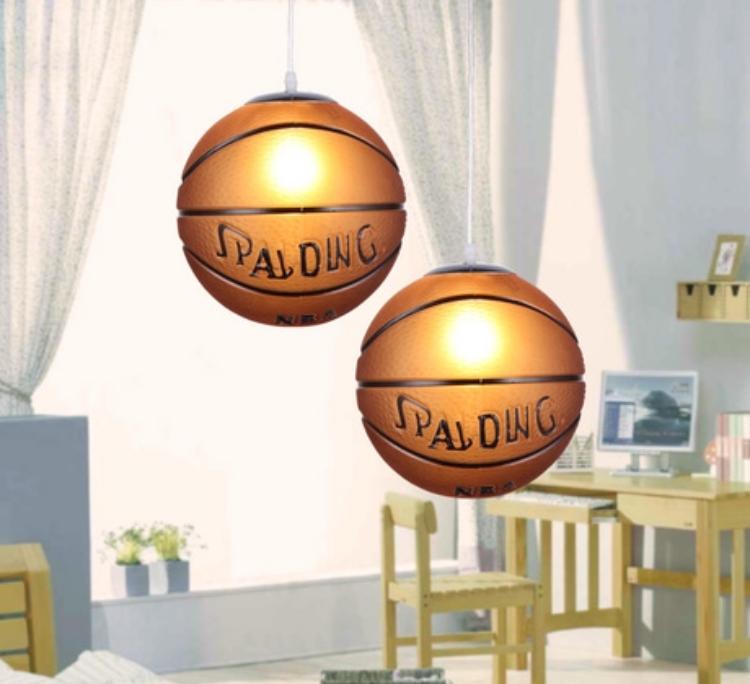 SPALDING BASKETBALL PENDANT LIGHT