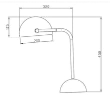 Load image into Gallery viewer, STEWART 17.71&quot; DESK LAMP