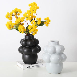 SAFFRON DECORATIVE FLOWER VASE