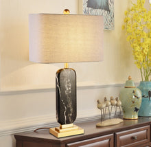 Load image into Gallery viewer, Thayer Marble Table Lamp