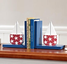 Load image into Gallery viewer, STAR SAILING KIDS BOOKENDS