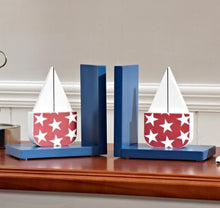 Load image into Gallery viewer, STAR SAILING KIDS BOOKENDS