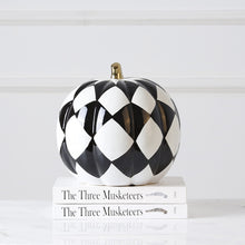 Load image into Gallery viewer, DECALS CERAMIC PUMPKIN ORNAMENT