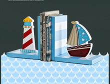 Load image into Gallery viewer, BOAT KIDS BOOKENDS