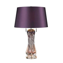 Load image into Gallery viewer, LILAH ITALIAN GLAZED NODIC TABLE LAMP