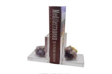 SUKY AGATE BOOKENDS