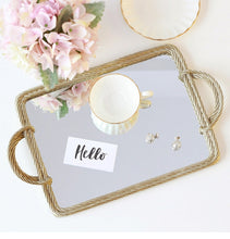 Load image into Gallery viewer, DAISY CREATIVE ROPE TRAY