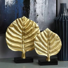 Load image into Gallery viewer, ELLIE GOLD LEAF DECORATIVE ORNAMENT