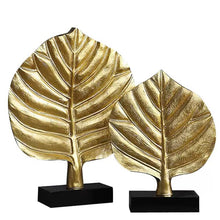 Load image into Gallery viewer, ELLIE GOLD LEAF DECORATIVE ORNAMENT