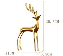 Load image into Gallery viewer, ECO PLAIN DEER DECOR SET OF 2