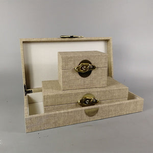 Lucia Jewelry Box  (SET OF 3)