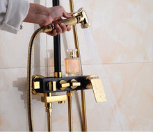 Load image into Gallery viewer, BLACK AND PLATINUM SHOWER BOOSTER SET