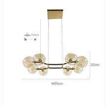 Load image into Gallery viewer, CLAIRE 1-TONE CHANDELIER