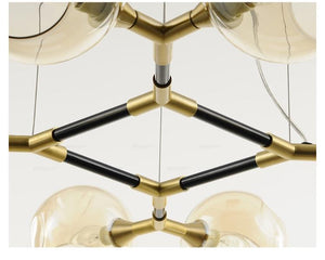 CLAIRE 1-TONE CHANDELIER