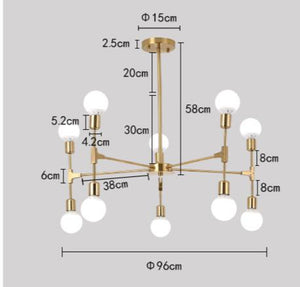 SHAWN 6-LIGHT CHANDELIER