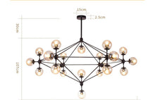 Load image into Gallery viewer, MCKNIGHT 1 TIER CHANDELIER