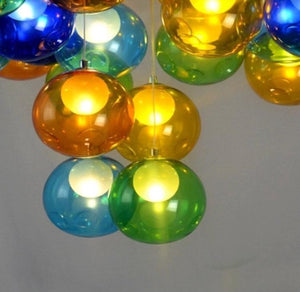 AMSTRONG MULTICOLOURED CHANDELIER