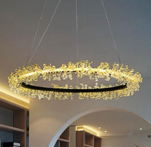 Load image into Gallery viewer, COCO ROUND LIGHT CHANDELIER