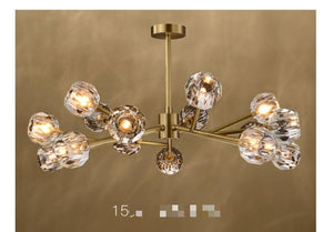 RUSSELL 1-TIER CHANDELIER