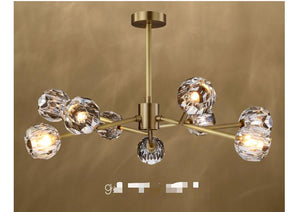 RUSSELL 1-TIER CHANDELIER