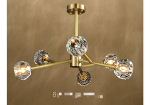 RUSSELL 1-TIER CHANDELIER