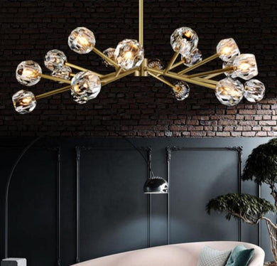 RUSSELL 1-TIER CHANDELIER