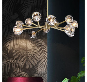 RUSSELL 1-TIER CHANDELIER