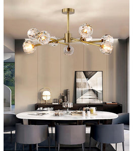 RUSSELL 1-TIER CHANDELIER