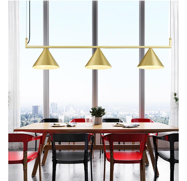 HENZO 3-LIGHT CHANDELIER