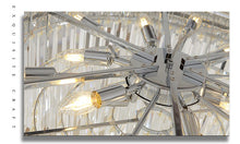 Load image into Gallery viewer, CATALINA POST MODERN CRYSTAL CHANDELIER