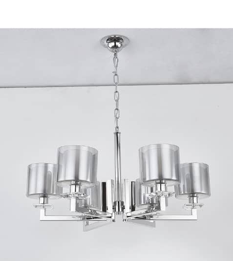 CELINE POST MODERN CRYSTAL CHANDELIER