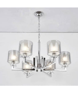 CELINE POST MODERN CRYSTAL CHANDELIER