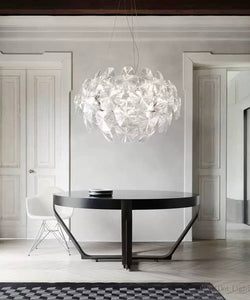 MIA  EUROPEAN ACRYLIC CHANDELIER