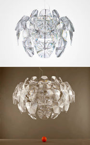 MIA  EUROPEAN ACRYLIC CHANDELIER