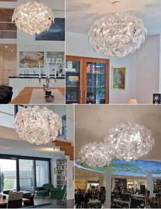 MIA  EUROPEAN ACRYLIC CHANDELIER