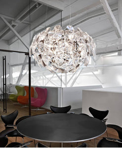 MIA  EUROPEAN ACRYLIC CHANDELIER