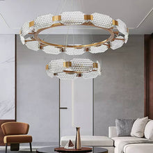 Load image into Gallery viewer, LOUISA MODERN CRYSTAL CHANDELIER