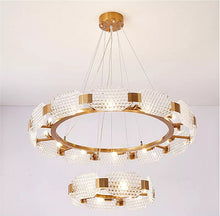 Load image into Gallery viewer, LOUISA MODERN CRYSTAL CHANDELIER