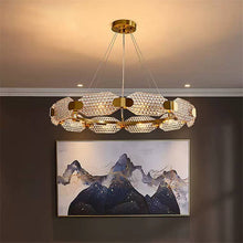 Load image into Gallery viewer, LOUISA MODERN CRYSTAL CHANDELIER