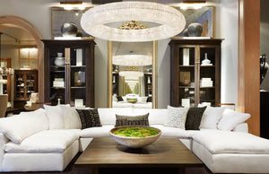 CAMELIA AMERICAN POSTMODERN CRYSTAL CHANDELIER