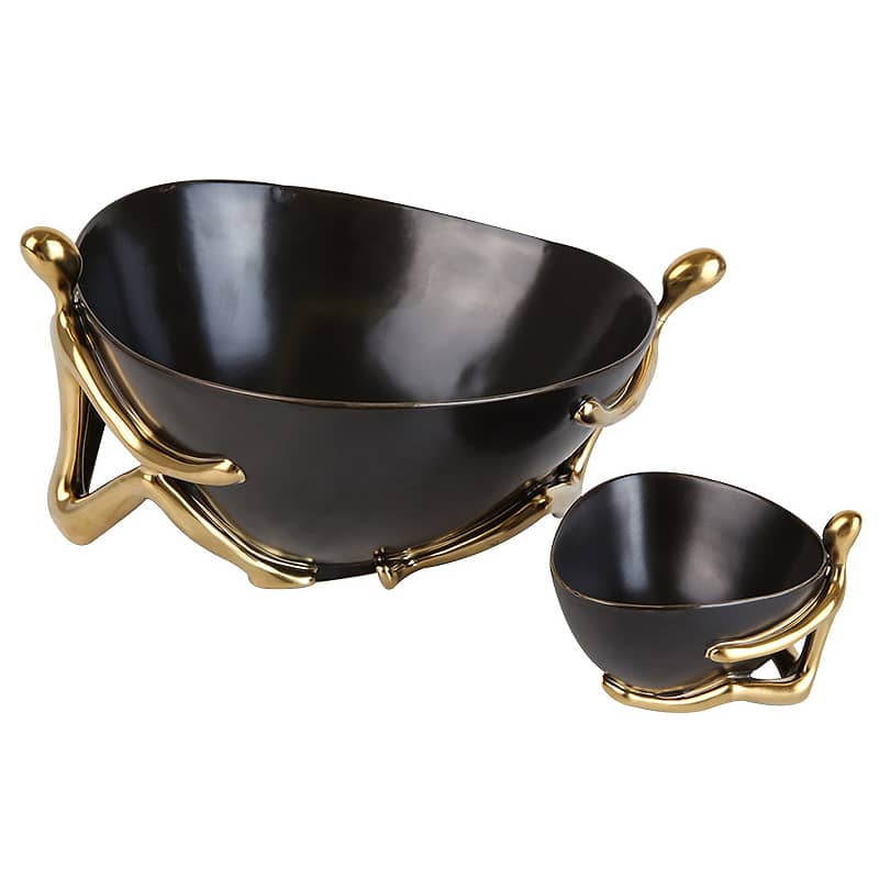 TAIRA DECORATIVE FRUIT BOWL (SET OF 2)