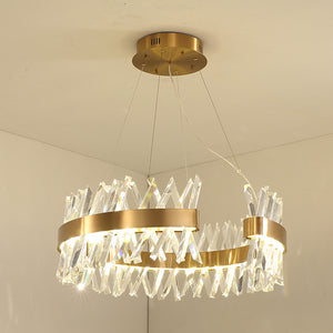 AUSTYN 11.8" CRYSTAL CHANDELIER